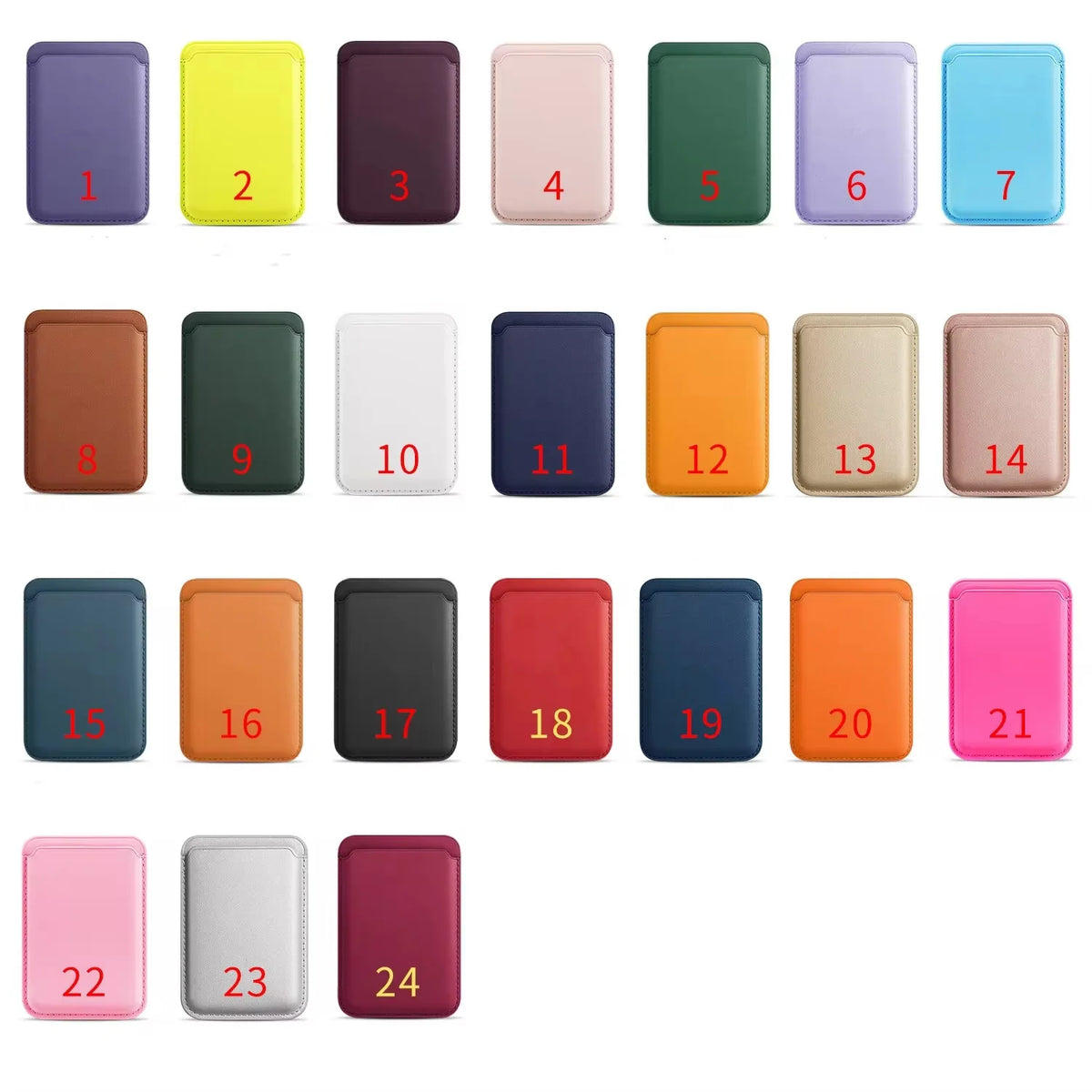Elevate Your Style with the MagSafe Wallet: Adjustable Stand Magnetic Card Holder for iPhone 12-18 Pro Max Plus