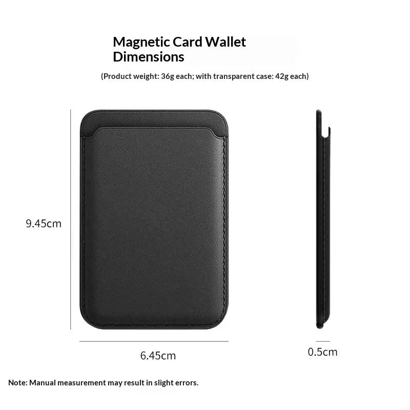 Elevate Your Style with the MagSafe Wallet: Adjustable Stand Magnetic Card Holder for iPhone 12-18 Pro Max Plus