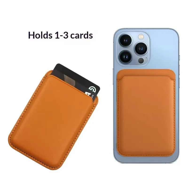 Elevate Your Style with the MagSafe Wallet: Adjustable Stand Magnetic Card Holder for iPhone 12-18 Pro Max Plus